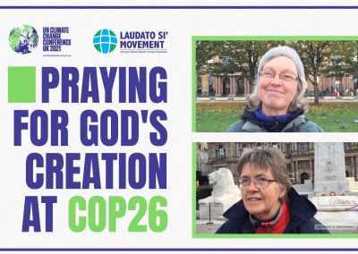 WATCH: Laudato Si’ Animators pray for God’s creation at COP26