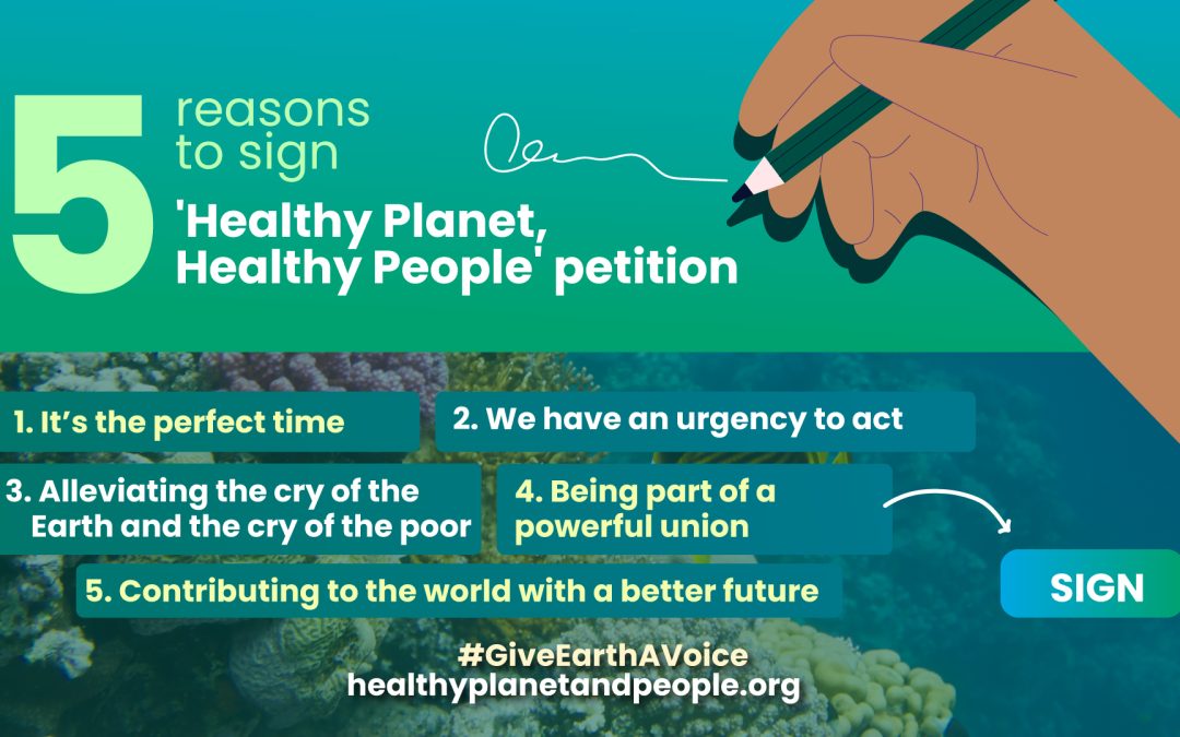 5 razones para firmar la Petición Planeta sano, Gente sana
