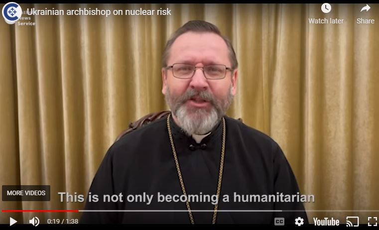 Arcivescovo ucraino: Invasione russa “attacco irreversibile alla creazione di Dio”