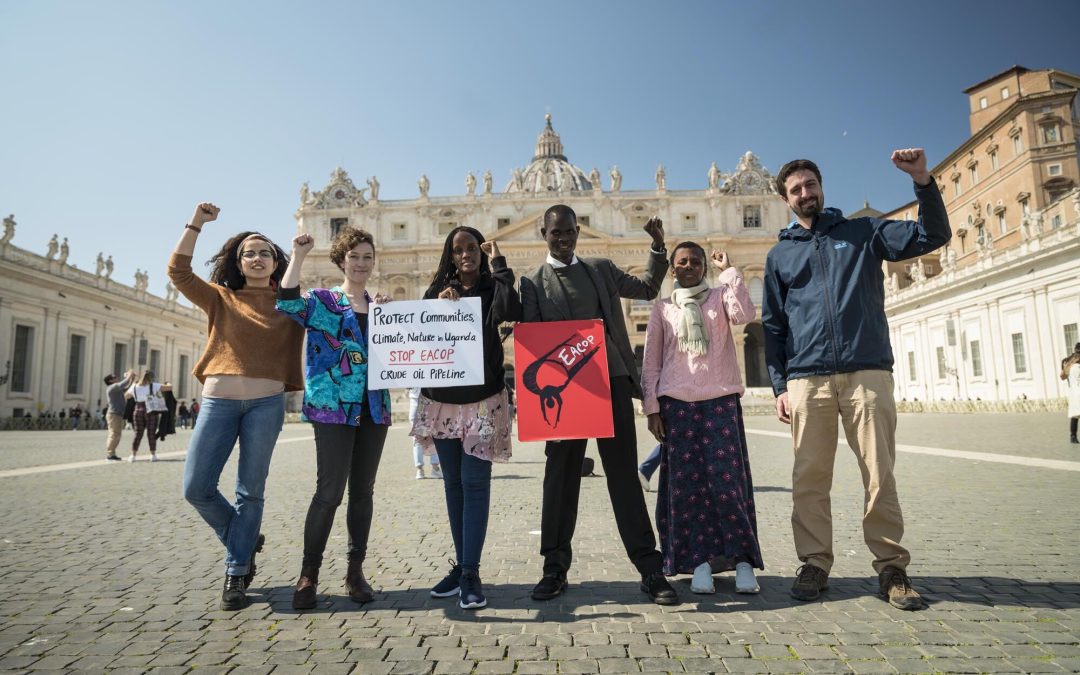 #StopEACOP: Activistas de Uganda alzaron su voz en el Vaticano