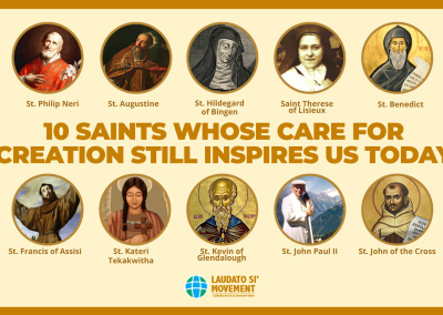 10 santos nos inspiran al cuidado de la creación