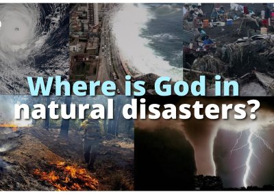 Where is God in natural disasters?