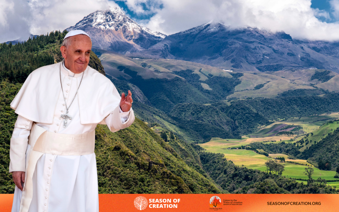 Le Pape François au sujet du Temps pour la Création : « c’est un moment privilégié pour cultiver notre conversion écologique »