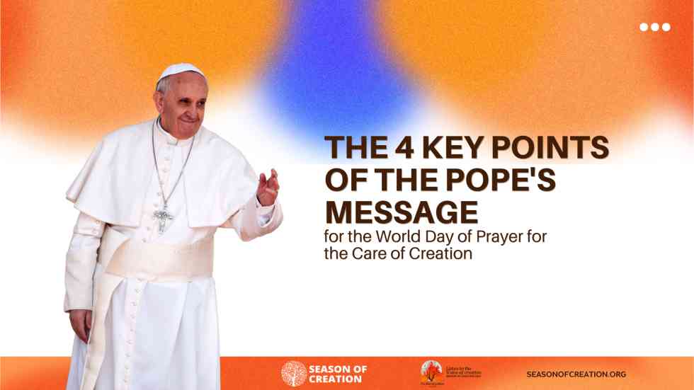 The 4 key points of the Pope’s message for the Season of Creation
