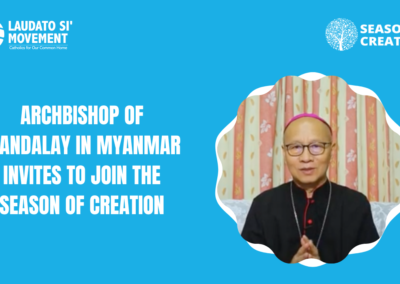 The Myanmar Catholic church join the Season of Creation 2022 celebration