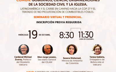 Evento híbrido para Latinoamérica y el Caribe sobre el Cuidado de la Casa Común