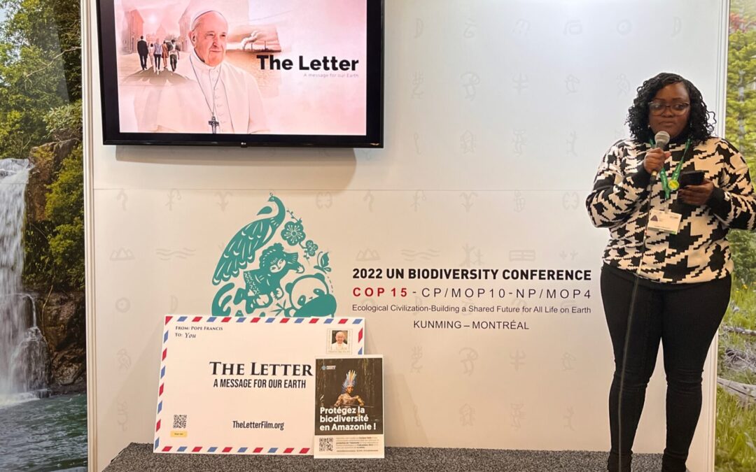 Una organizadora del Movimiento Laudato Si’ reflexiona sobre su trabajo en la COP 15