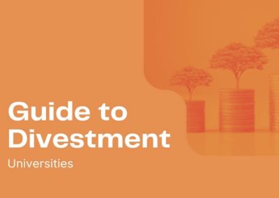 Guide To Divestment – Universities