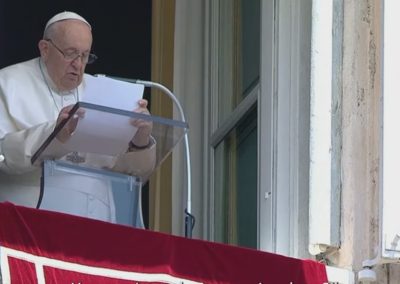 Papa Francesco ha dato il via alla Settimana Laudato Si’