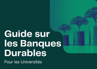 Guide sur les Banques Durables – Pour les Universités